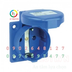  Ổ cắm âm có nắp không kín nước PCE F1050 - 0B/F105 - 0B